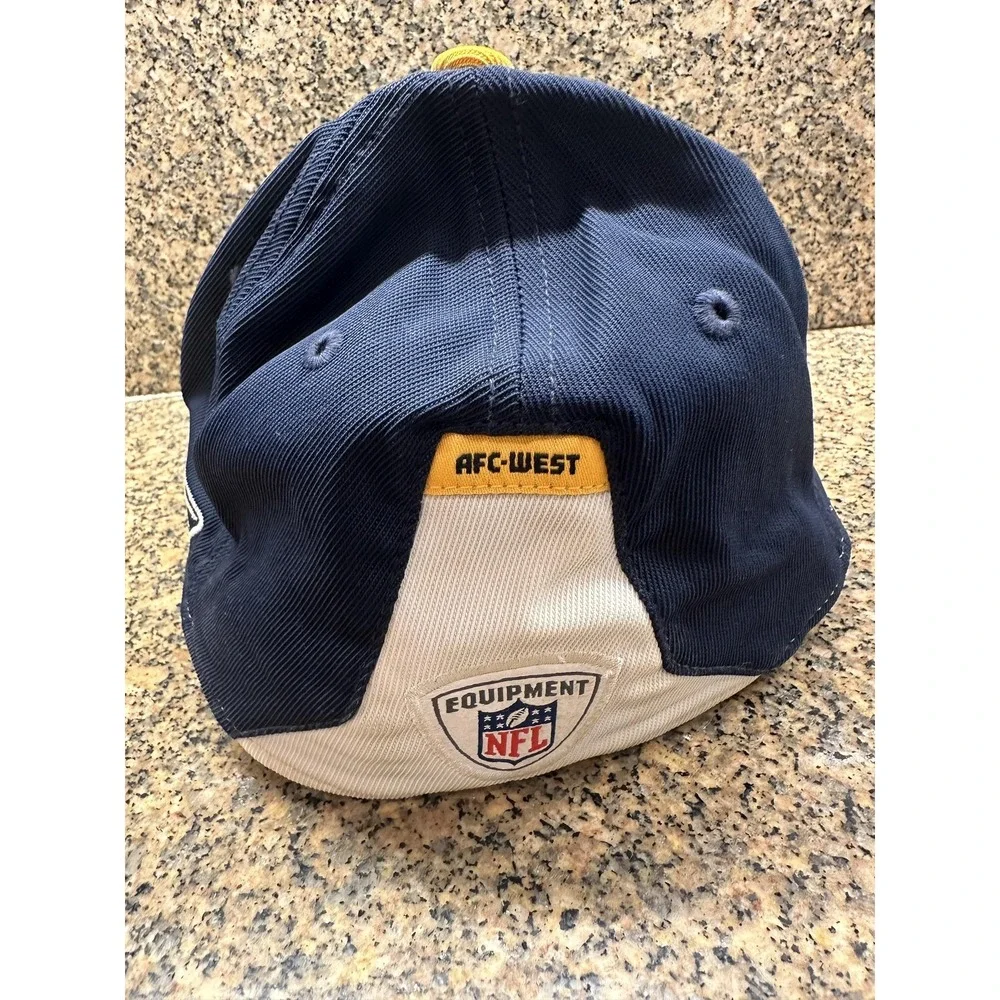 San‎ Diego Chargers Hat Cap Mens One Size Navy White Yellow NFL Football Reebok
